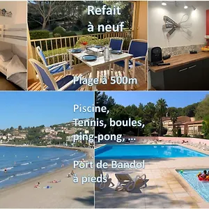  Appartement Bandol Piscine Calme